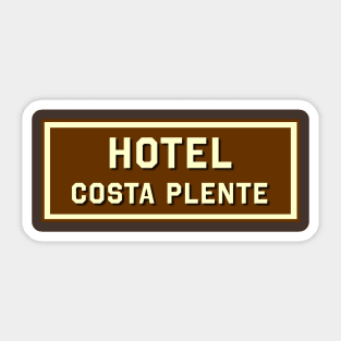 Hotel Costa Plente Sticker